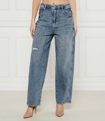 Jeansy damskie na wiosnę Armani Exchange ze sklepu: Gomez Fashion Store w kategorii: Jeansy damskie - zdjęcie 874714-BD9-10338_AX252W000101I32