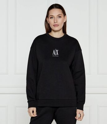 Bluza damska jesienna Armani Exchange ze sklepu: Gomez Fashion Store w kategorii: Bluzy damskie - zdjęcie 874714-BD9-10338_AX252W000103H50