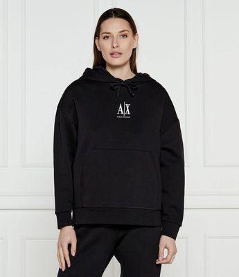 Bluza damska casual Armani Exchange ze sklepu: Gomez Fashion Store w kategorii: Bluzy damskie - zdjęcie 874714-BD9-10338_AX252W000105H50
