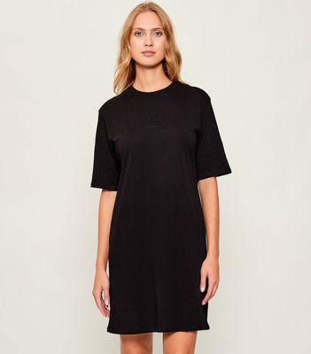 Armani Exchange - Sukienka wiosenna prosta ze sklepu: Gomez Fashion Store w kategorii: Sukienki - zdjęcie 874714-BD9-10338_AX252W000107H50