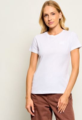 Armani Exchange - Bluzka damska na wiosnę ze sklepu: Gomez Fashion Store w kategorii: Bluzki damskie - zdjęcie 874714-BD9-10338_AX252W000112H55