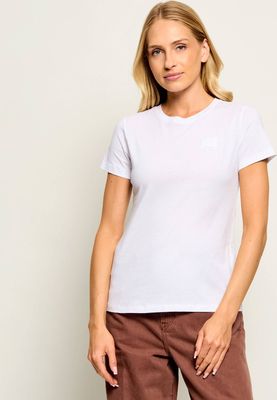 Armani Exchange - Bluzka damska na wiosnę ze sklepu: Gomez Fashion Store w kategorii: Bluzki damskie - zdjęcie 874714-BD9-10338_AX252W000112H55