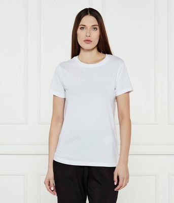 Bluzka damska na wiosnę Armani Exchange ze sklepu: Gomez Fashion Store w kategorii: Bluzki damskie - zdjęcie 874714-BD9-10338_AX252W000113H55