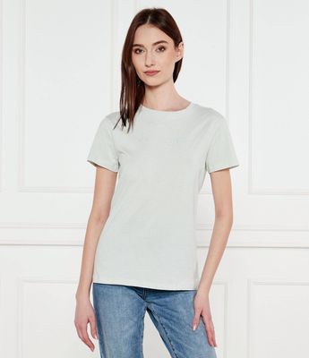 Armani Exchange - Bluzka damska casual wiosenna ze sklepu: Gomez Fashion Store w kategorii: Bluzki damskie - zdjęcie 874714-BD9-10338_AX252W000113I88