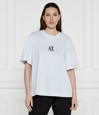 Bluzka damska Armani Exchange ze sklepu: Gomez Fashion Store w kategorii: Bluzki damskie - zdjęcie 874714-BD9-10338_AX252W000118H55