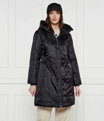 Płaszcz damski casual Armani Exchange ze sklepu: Gomez Fashion Store w kategorii: Płaszcze damskie - zdjęcie 874714-BD9-10338_AX252W000141I12