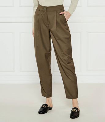 Spodnie damskie casualowe Armani Exchange ze sklepu: Gomez Fashion Store w kategorii: Spodnie damskie - zdjęcie 874714-BD9-10338_AX252W000144I72