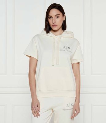 Bluza damska wiosenna Armani Exchange ze sklepu: Gomez Fashion Store w kategorii: Bluzy damskie - zdjęcie 874714-BD9-10338_AX252W000145H56
