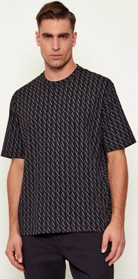Armani Exchange - T-shirt męski casual ze sklepu: Gomez Fashion Store w kategorii: T-shirty męskie - zdjęcie 874714-BD9-10338_AX252M000180I10