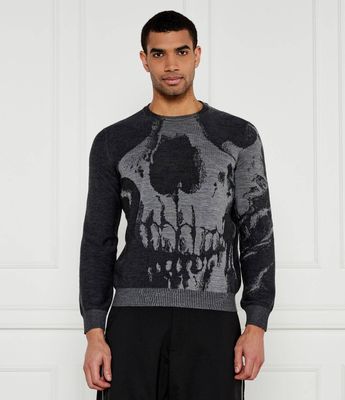 Sweter męski młodzieżowy Alexander McQueen ze sklepu: Gomez Fashion Store w kategorii: Swetry męskie - zdjęcie 874714-BD9-10338_AQ251M000008156