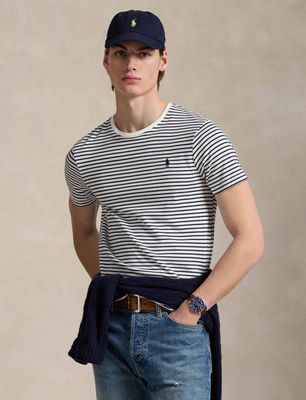 T-shirt męski casual Polo Ralph Lauren ze sklepu: Gomez Fashion Store w kategorii: T-shirty męskie - zdjęcie 874714-BD9-10338_PR252M00012936H