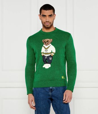 Sweter męski młodzieżowy Polo Ralph Lauren ze sklepu: Gomez Fashion Store w kategorii: Swetry męskie - zdjęcie 874714-BD9-10338_PR252M00013037H