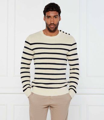 Sweter męski na zimę Polo Ralph Lauren ze sklepu: Gomez Fashion Store w kategorii: Swetry męskie - zdjęcie 874714-BD9-10338_PR252M00013138H