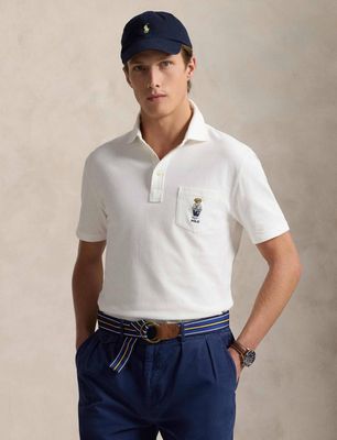 T-shirt męski casual Polo Ralph Lauren ze sklepu: Gomez Fashion Store w kategorii: T-shirty męskie - zdjęcie 874714-BD9-10338_PR252M00015053H