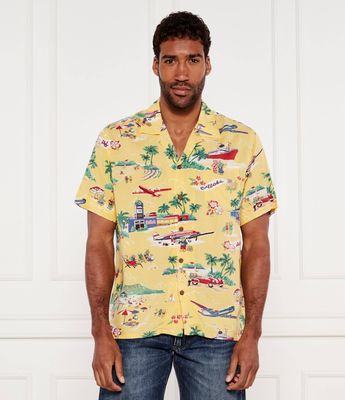 Koszula męska wiosenna letnia Polo Ralph Lauren ze sklepu: Gomez Fashion Store w kategorii: Koszule męskie - zdjęcie 874714-BD9-10338_PR252M00015959H