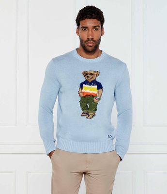 Polo Ralph Lauren - Sweter męski ze sklepu: Gomez Fashion Store w kategorii: Swetry męskie - zdjęcie 874714-BD9-10338_PR252M00016260H