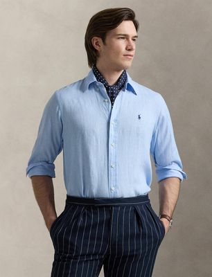 Koszula męska na wiosnę Polo Ralph Lauren ze sklepu: Gomez Fashion Store w kategorii: Koszule męskie - zdjęcie 874714-BD9-10338_PR252M00016662H