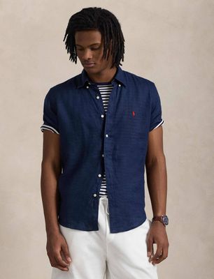 Koszula męska casualowa Polo Ralph Lauren ze sklepu: Gomez Fashion Store w kategorii: Koszule męskie - zdjęcie 874714-BD9-10338_PR252M000173B68