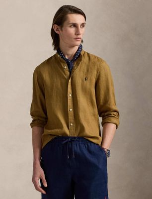 Koszula męska z klasycznym kołnierzykiem Polo Ralph Lauren ze sklepu: Gomez Fashion Store w kategorii: Koszule męskie - zdjęcie 874714-BD9-10338_PR252M00017571I