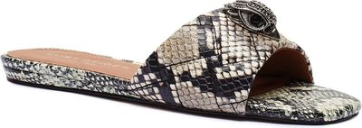 Klapki damskie na lato Kurt Geiger ze sklepu: Gomez Fashion Store w kategorii: Klapki damskie - zdjęcie 874714-BD9-10338_KG251W000117022