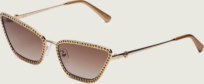 Kurt Geiger - Okulary przeciwsłoneczne damskie ze sklepu: Gomez Fashion Store w kategorii: Okulary przeciwsłoneczne damskie - zdjęcie 874714-BD9-10338_KG251W000123029