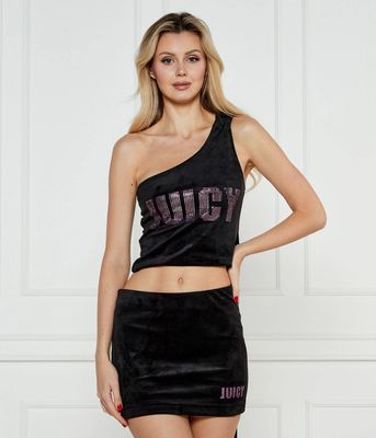 Bluzka damska na lato w stylu młodzieżowym Juicy Couture ze sklepu: Gomez Fashion Store w kategorii: Bluzki damskie - zdjęcie 874714-BD9-10338_JY251W000006001