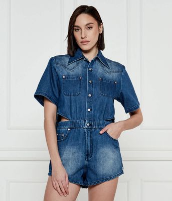 Kombinezon damski One Teaspoon ze sklepu: Gomez Fashion Store w kategorii: Kombinezony damskie - zdjęcie 874714-BD9-10338_OE251W000001035