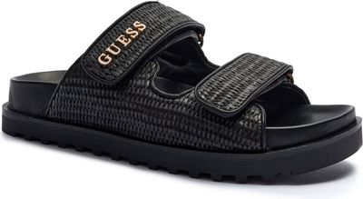 Guess - Klapki damskie na lato ze sklepu: Gomez Fashion Store w kategorii: Klapki damskie - zdjęcie 874714-BD9-10338_GU252W000174990