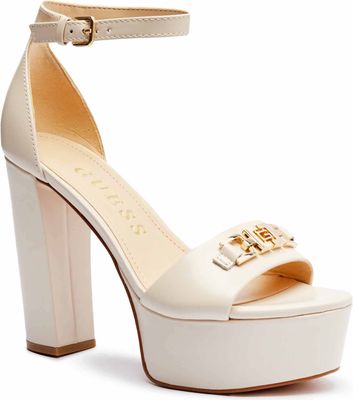 Guess - Sandały damskie na lato ze sklepu: Gomez Fashion Store w kategorii: Sandały damskie - zdjęcie 874714-BD9-10338_GU252W000216810