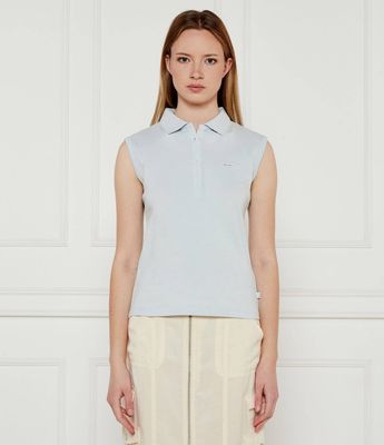 Bluzka damska na lato Guess Jeans ze sklepu: Gomez Fashion Store w kategorii: Bluzki damskie - zdjęcie 874714-BD9-10338_GE252W000019T45