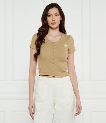 Guess Jeans - Bluzka damska ze sklepu: Gomez Fashion Store w kategorii: Bluzki damskie - zdjęcie 874714-BD9-10338_GE252W000021O01