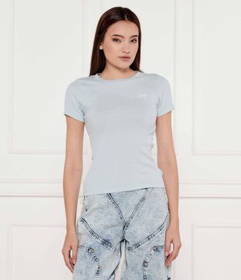 Bluzka damska Guess Jeans ze sklepu: Gomez Fashion Store w kategorii: Bluzki damskie - zdjęcie 874714-BD9-10338_GE252W000023T45