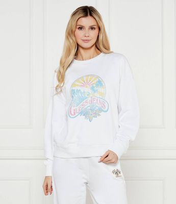 Guess Jeans - Bluza damska ze sklepu: Gomez Fashion Store w kategorii: Bluzy damskie - zdjęcie 874714-BD9-10338_GE252W000024F11