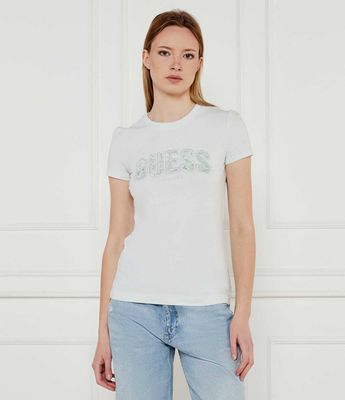 Bluzka damska młodzieżowa Guess ze sklepu: Gomez Fashion Store w kategorii: Bluzki damskie - zdjęcie 874714-BD9-10338_GJ252W000020T67