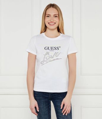 Bluzka damska młodzieżowa Guess ze sklepu: Gomez Fashion Store w kategorii: Bluzki damskie - zdjęcie 874714-BD9-10338_GJ252W000021F11