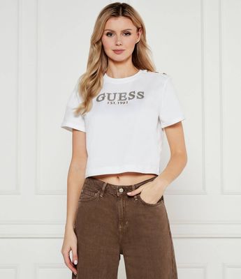 Bluzka damska wiosenna Guess ze sklepu: Gomez Fashion Store w kategorii: Bluzki damskie - zdjęcie 874714-BD9-10338_GJ252W000027F11
