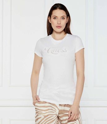 Guess - Bluzka damska ze sklepu: Gomez Fashion Store w kategorii: Bluzki damskie - zdjęcie 874714-BD9-10338_GJ252W000032F11
