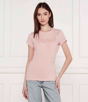 Bluzka damska casualowa Guess ze sklepu: Gomez Fashion Store w kategorii: Bluzki damskie - zdjęcie 874714-BD9-10338_GJ252W000032T72
