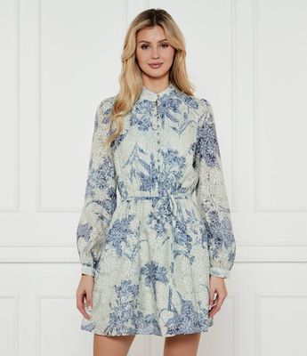 Sukienka Guess ze sklepu: Gomez Fashion Store w kategorii: Sukienki - zdjęcie 874714-BD9-10338_GJ252W000038T63