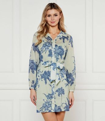 Sukienka prosta Guess ze sklepu: Gomez Fashion Store w kategorii: Sukienki - zdjęcie 874714-BD9-10338_GJ252W000052T63