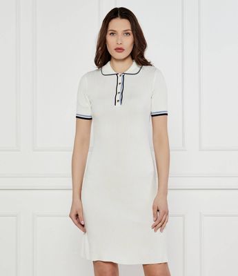 Sukienka prosta Guess ze sklepu: Gomez Fashion Store w kategorii: Sukienki - zdjęcie 874714-BD9-10338_GJ252W000053H47
