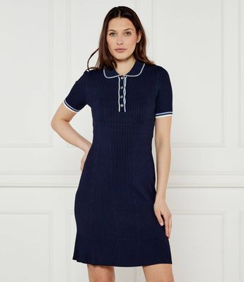 Guess - Sukienka casual prosta ze sklepu: Gomez Fashion Store w kategorii: Sukienki - zdjęcie 874714-BD9-10338_GJ252W000053N38