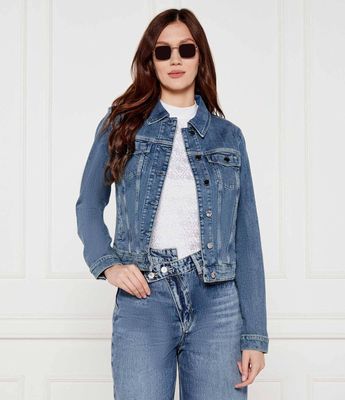 Kurtka damska casual Guess ze sklepu: Gomez Fashion Store w kategorii: Kurtki damskie - zdjęcie 874714-BD9-10338_GJ252W000062T77