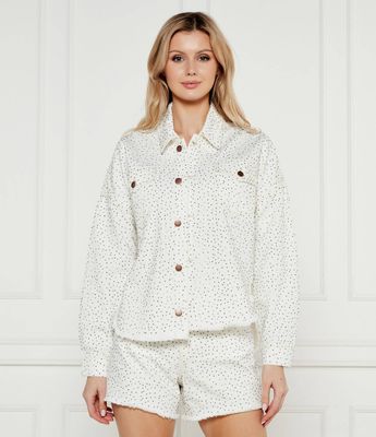 Kurtka damska casual Guess ze sklepu: Gomez Fashion Store w kategorii: Kurtki damskie - zdjęcie 874714-BD9-10338_GJ252W000064T59