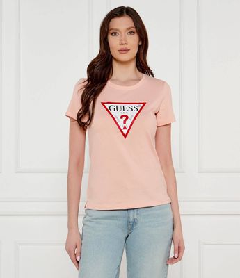 Bluzka damska w stylu młodzieżowym Guess ze sklepu: Gomez Fashion Store w kategorii: Bluzki damskie - zdjęcie 874714-BD9-10338_GJ252W000087G14