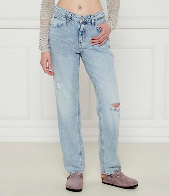 Jeansy damskie w miejskim stylu Guess ze sklepu: Gomez Fashion Store w kategorii: Jeansy damskie - zdjęcie 874714-BD9-10338_GJ252W000094T57