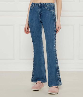 Jeansy damskie w miejskim stylu casualowe Guess ze sklepu: Gomez Fashion Store w kategorii: Jeansy damskie - zdjęcie 874714-BD9-10338_GJ252W000095T77