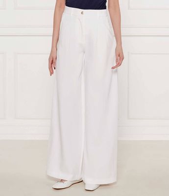 Guess - Spodnie damskie casualowe na wiosnę ze sklepu: Gomez Fashion Store w kategorii: Spodnie damskie - zdjęcie 874714-BD9-10338_GJ252W000106T80