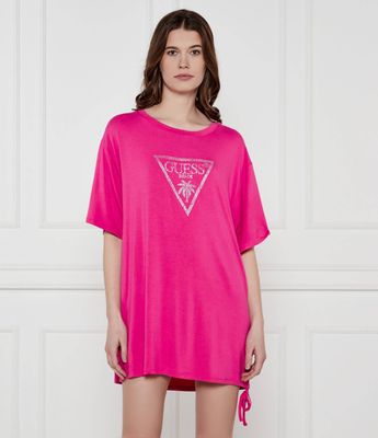 Bluzka damska na wiosnę młodzieżowa Guess ze sklepu: Gomez Fashion Store w kategorii: Bluzki damskie - zdjęcie 874714-BD9-10338_GW252W000004T91
