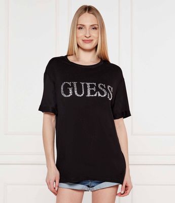 Guess - Bluzka damska w stylu młodzieżowym na wiosnę ze sklepu: Gomez Fashion Store w kategorii: Bluzki damskie - zdjęcie 874714-BD9-10338_GW252W000022046